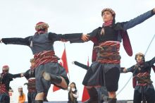 Folklor festivali İstanbul Türkiye